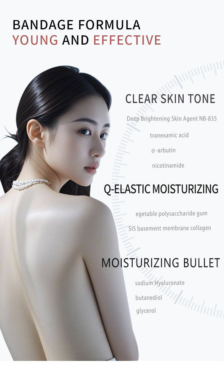 Qingxi Beauty Skin Moisturizing Body Mask Brightens, Anti-aging, tightens and moisturizes. Portable wearable body mask for full-body care