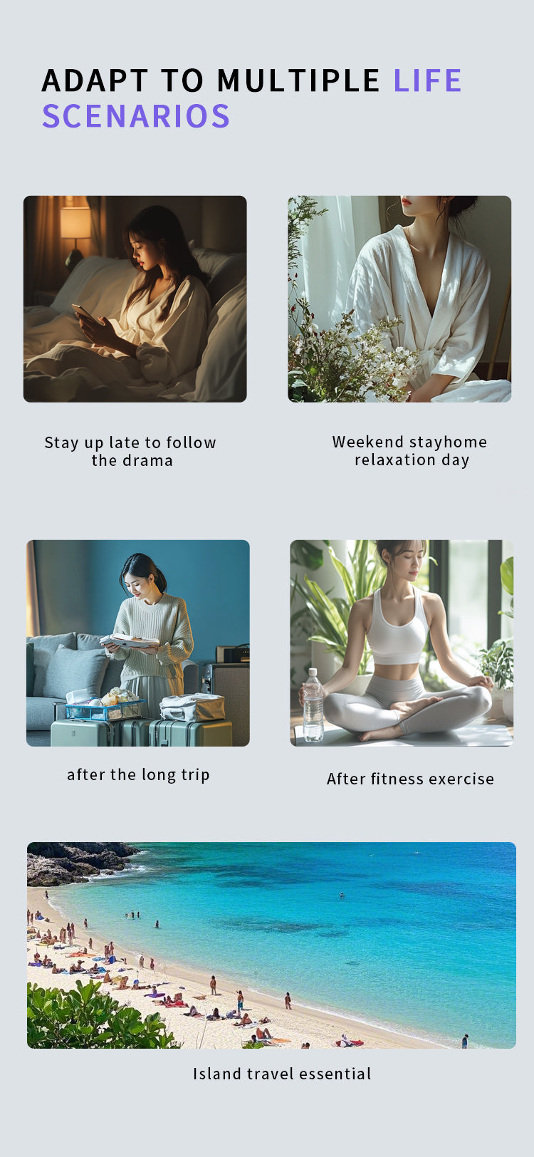 Qingxi Qingying Maintenance Body Mask Portable wearable body mask