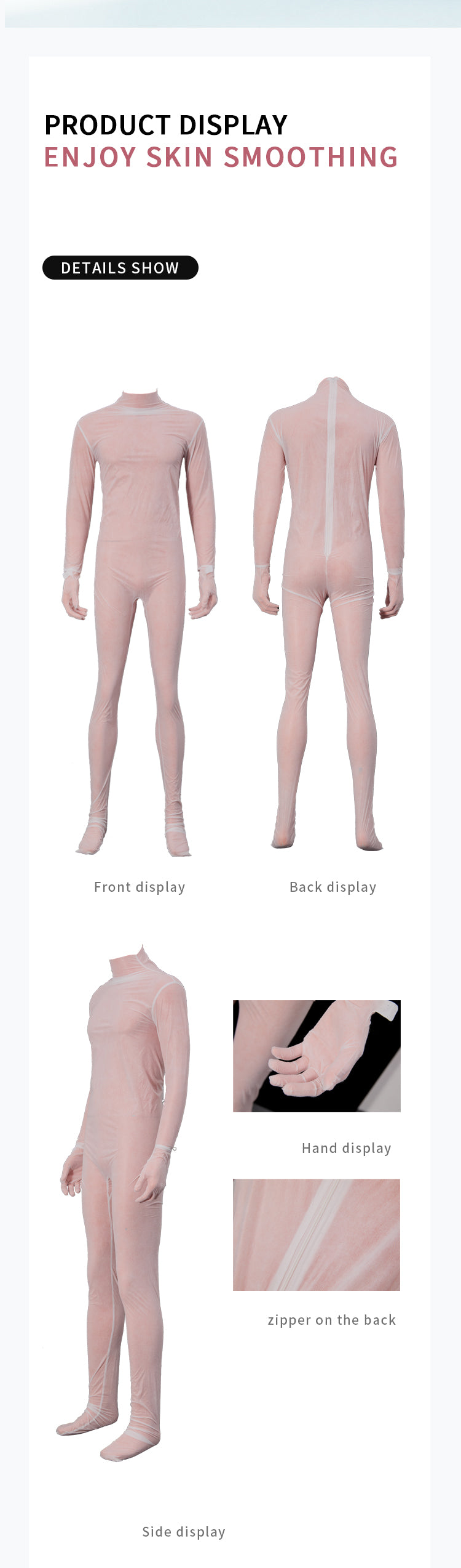 Qingxi Beauty Skin Moisturizing Body Mask Brightens, Anti-aging, tightens and moisturizes. Portable wearable body mask for full-body care