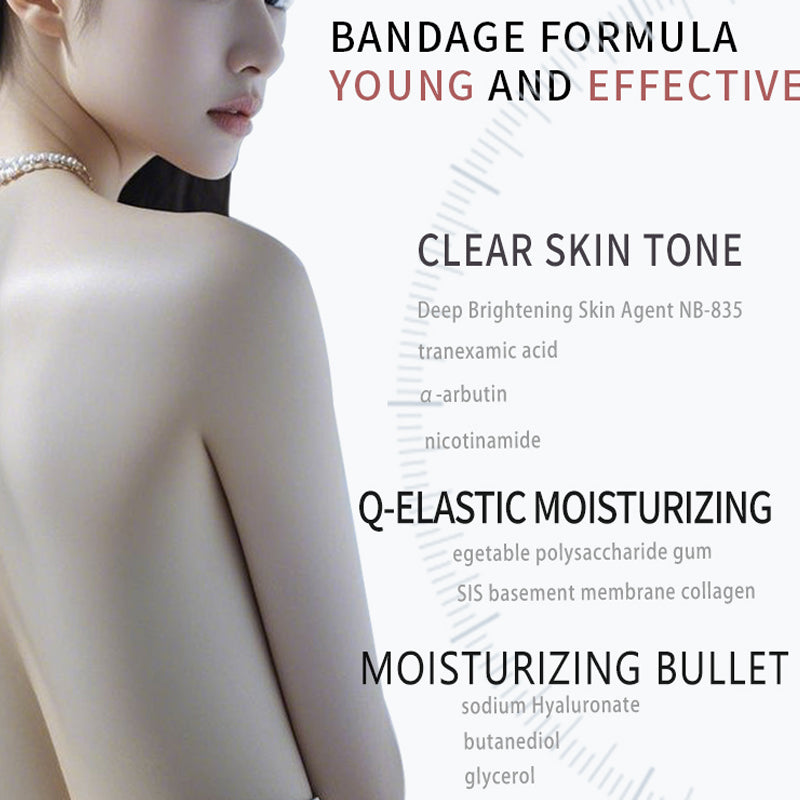 2-pieces Qingxi Beauty Skin Moisturizing Body Mask Brightens, Anti-aging, tightens and moisturizes. Portable wearable body mask for full-body care 2pieces